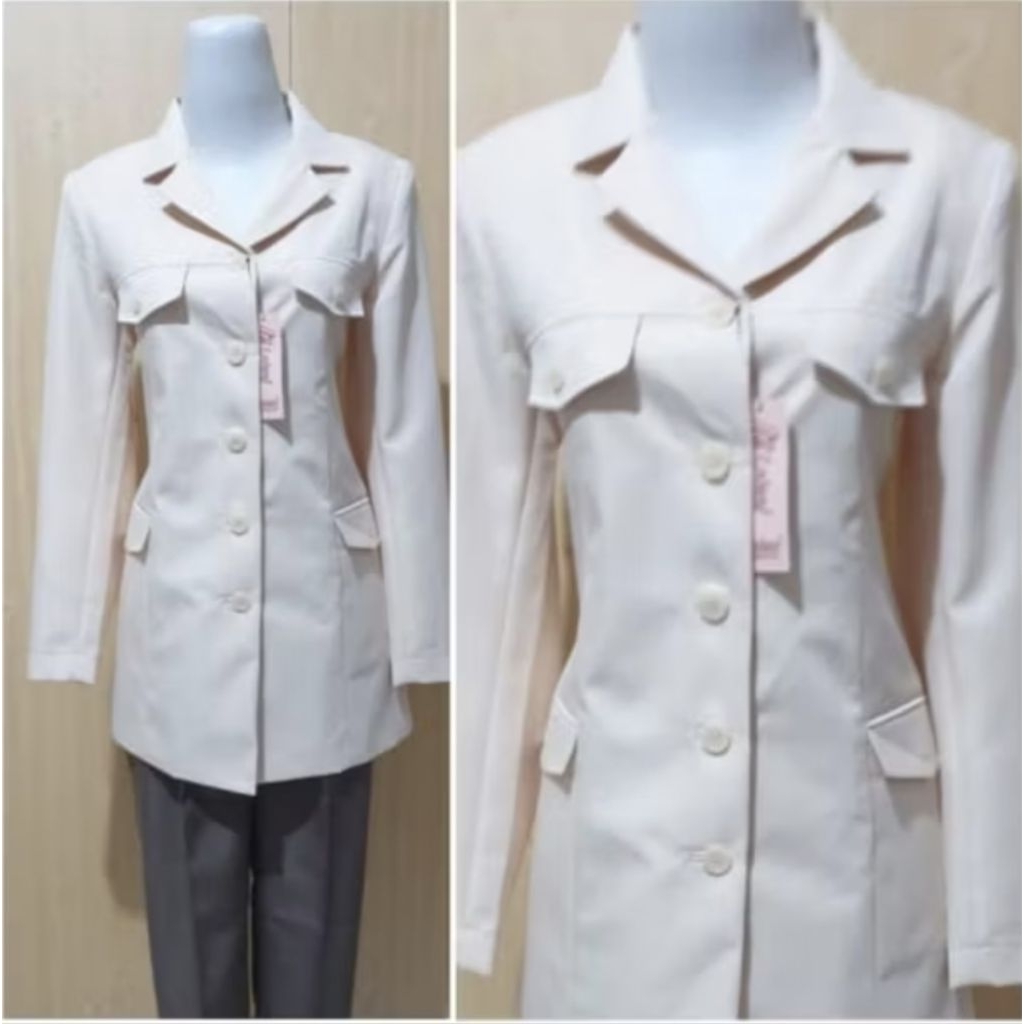 Stelan PDH PNS Kemhan Wanita / Baju Seragam Kemhan PDH Kementrian Pertahanan RI / Baju Kemhan Terbar