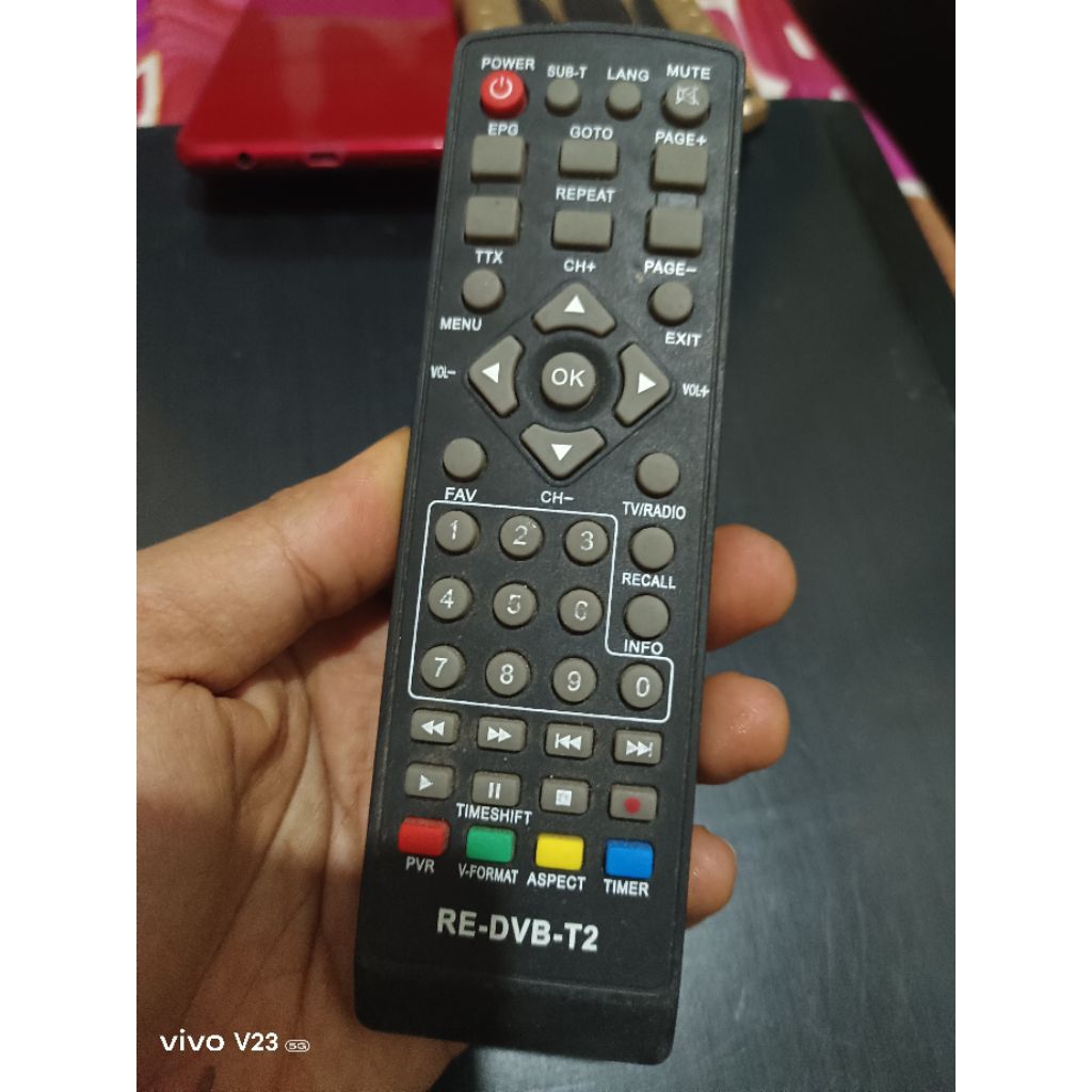 Remot STB Goldsat Revo bekas