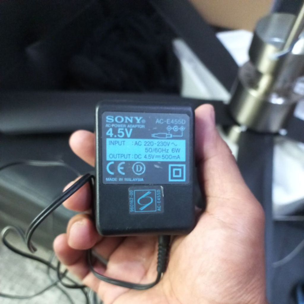 adaptor discman sony 4.5 v