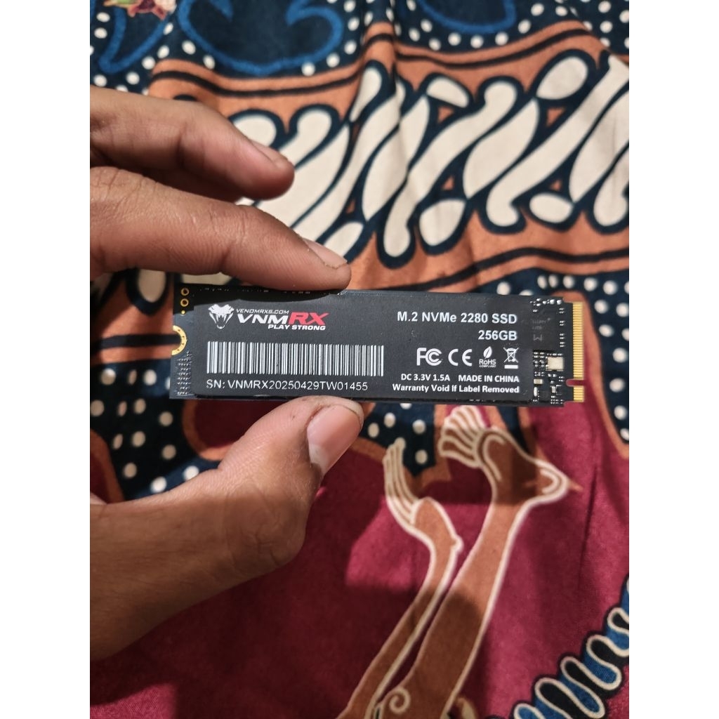 ssd nvme 256Gb