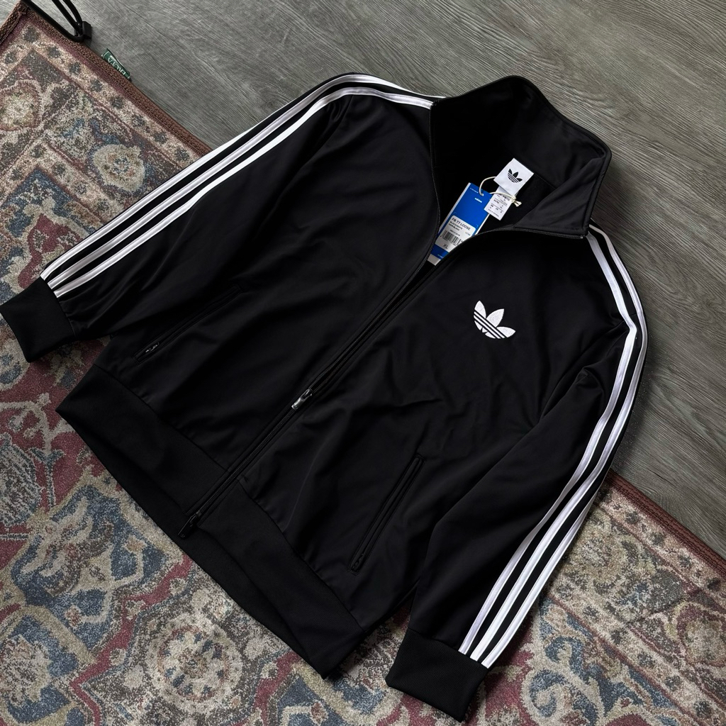 ADIDAS TRACKTOP FIREBIRD BLACK WHITE BRAND NEW RESMI ADIDAS INDONESIA