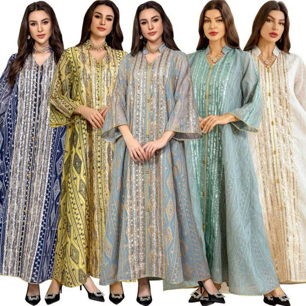 Gamis Baju Abaya Dubai fashion terbaru