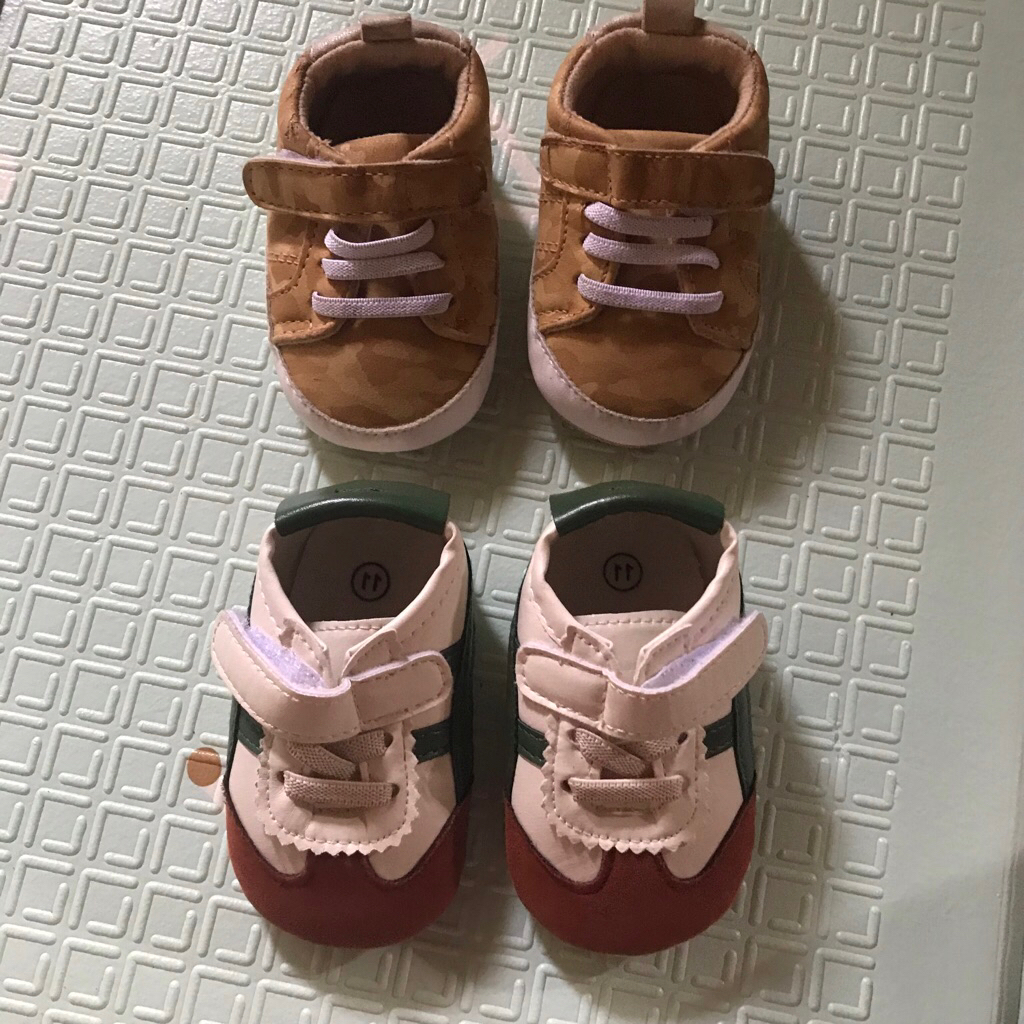 sepatu bayi anak cowok 0-6bulan
