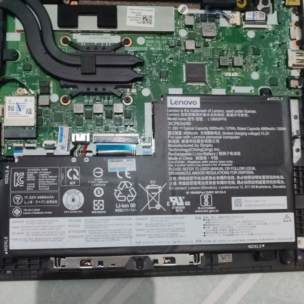 Baterai Lenovo IdeaPad Slim 5