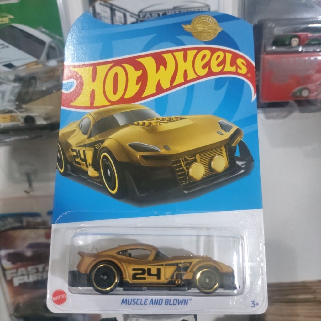 Hot Wheels Muscle and Blown | Diecast Toys Card | Scala 1:64