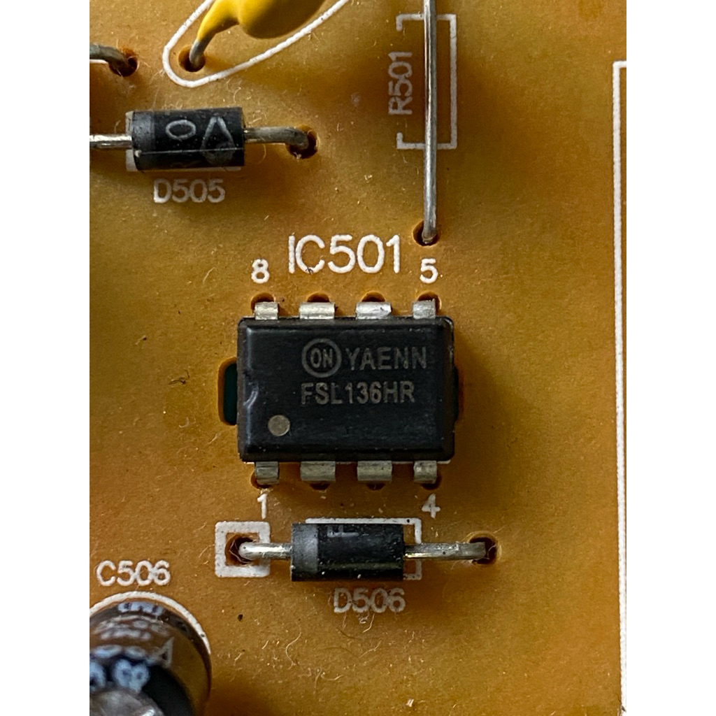 FSL136HR / ic psu modul kulkas polytron / ic power suplay modul kulkas polytron