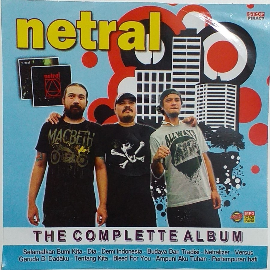 Kaset MP3 Netral Jamrud Collection Hits Lagu Indo