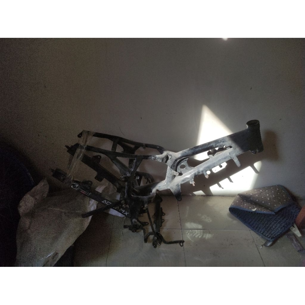 frame bebek modif yz85 jupiter vega