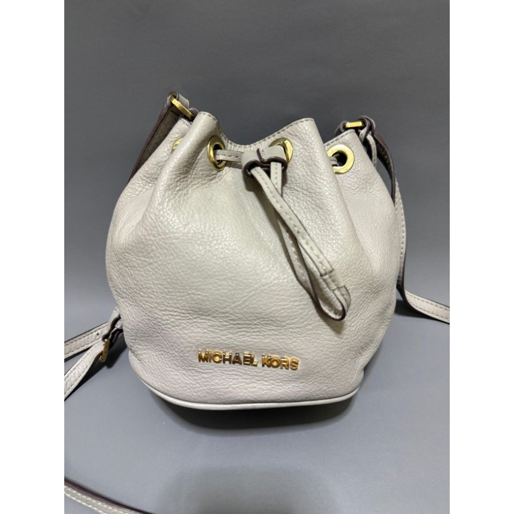 MK Bucket Bag Crossbody Grey Colour