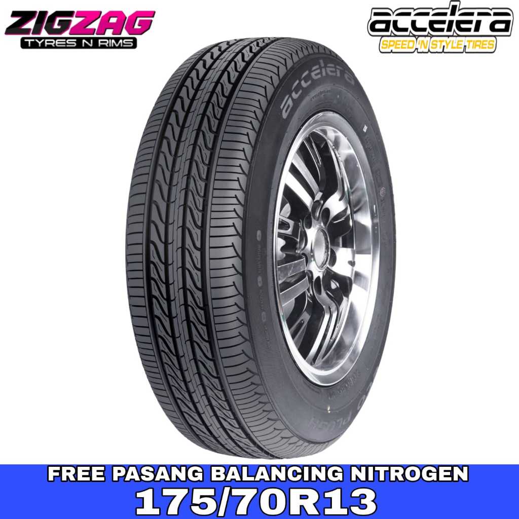 Ban Mobil Ring 13 Accelera eco Plush ukuran 175/70 R13 Ban Mobil Tubles
