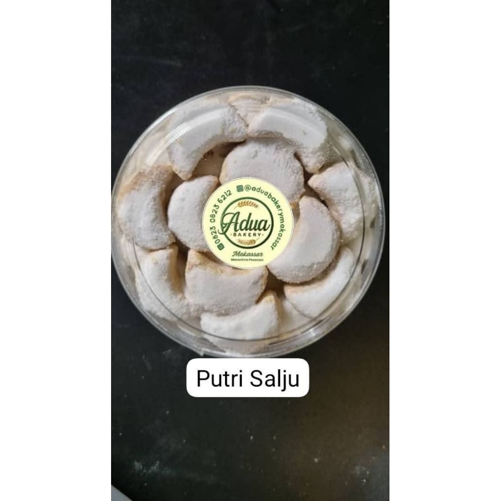 Kue Kering Putri Salju - Renyah dan Lembut, Tanpa Pengawet || ADUA BAKERY MAKASSAR