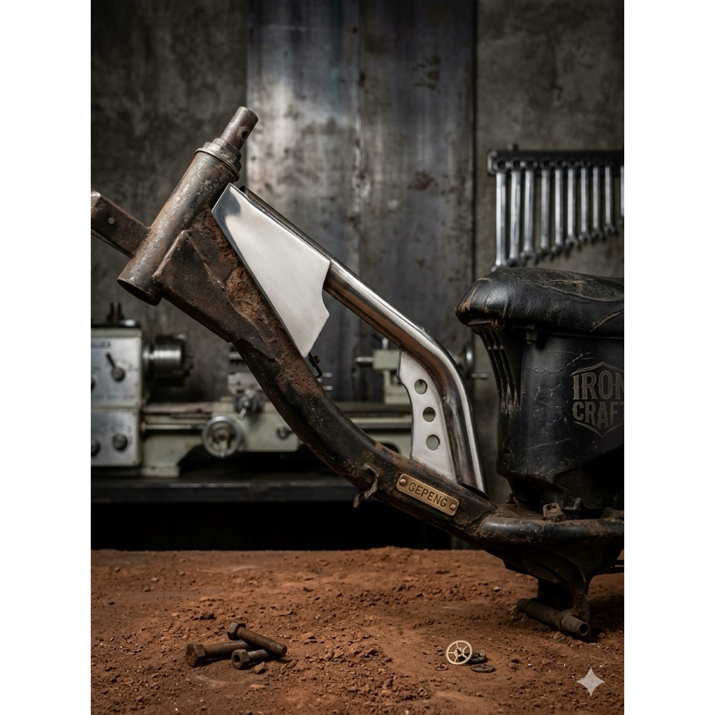 pemanis rangka RBT BLADE REVO SUPRA125 KARISMA