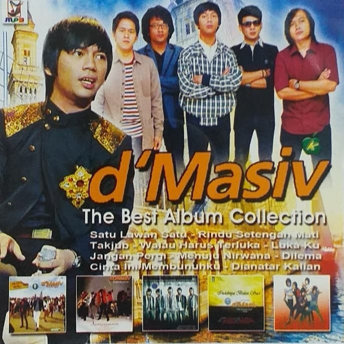 Kaset MP3 d'Masiv d'Bagindas Judika The Collection Album Lagu Indo HD