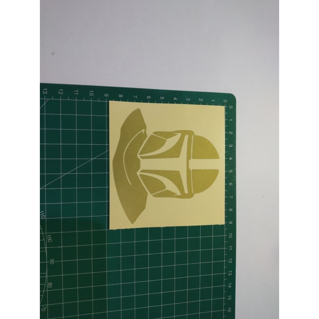 stiker cutting Boba fett