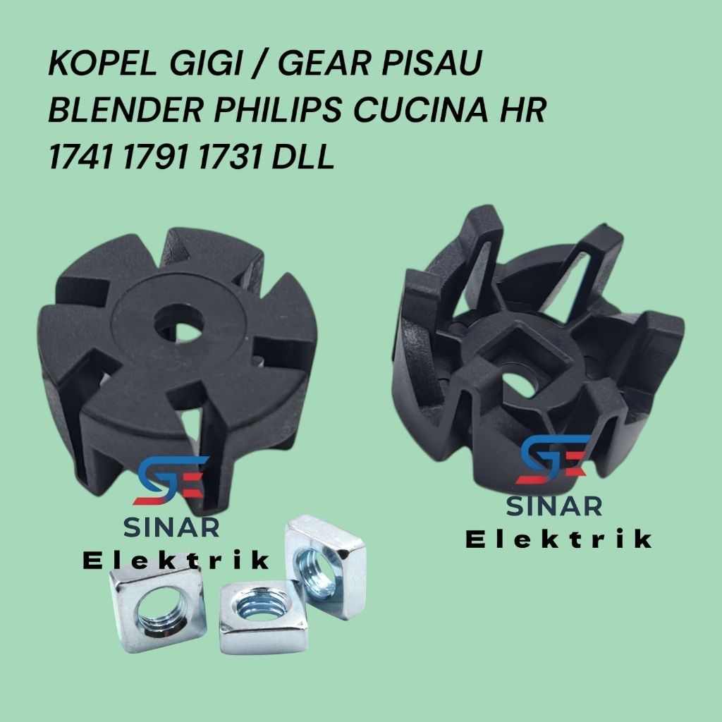 GIGI KOPEL / GEAR PISAU BLENDER PHILIPS CUCINA HR 1741 1791 1731 DLL