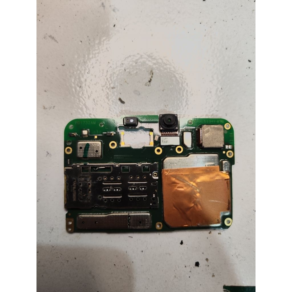 mesin Vivo y81 stuck logo