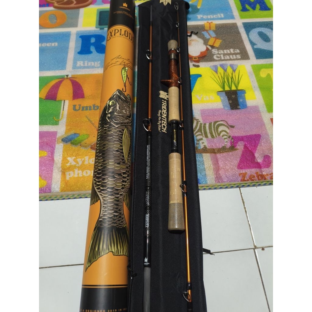 Joran Baitcasting Travel Rod Tridentech Exploder