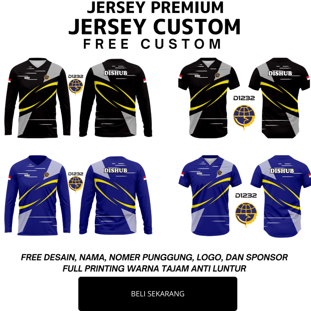 Kaos Jersey DISHUB/Kaos DISHUB/BAJU DISHUB DINAS PERHUBUNGAN