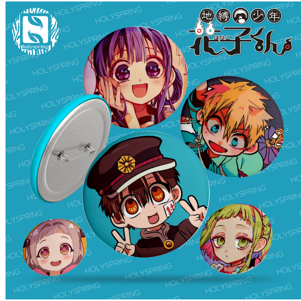 jibaku shounen hanako kun pin bross - pin jibaku shounen hanako kun - merchandise jibaku shounen han