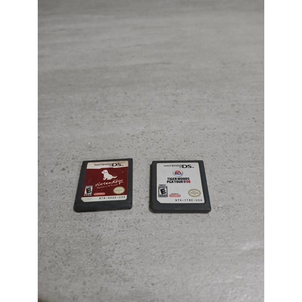 game nintendo ds lite ori, dapat 2 kaset
