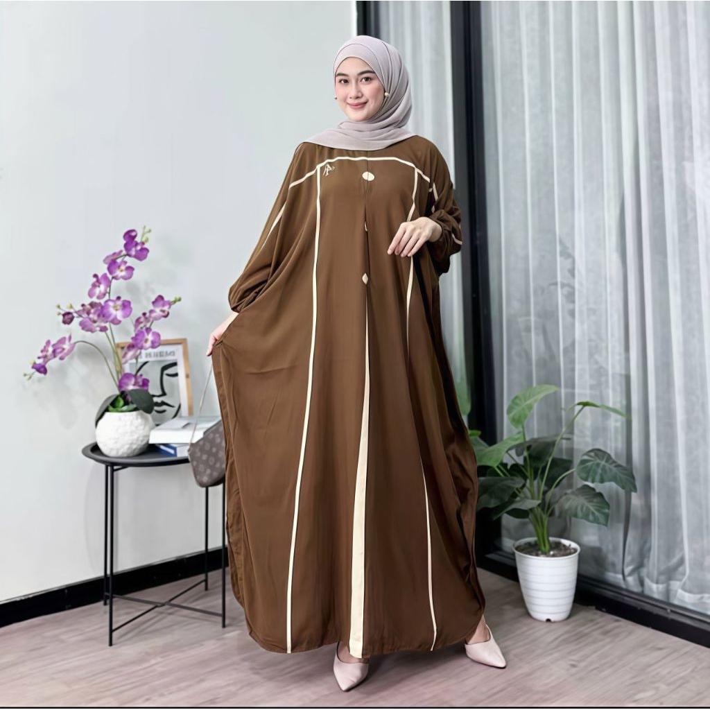 Gamis JumboTerbaru Baju Gamis kaftan Rayon Premium Muslim LD.170