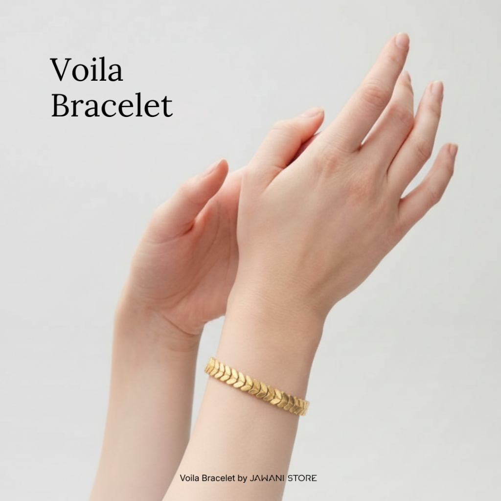 Voila Bracelet Ring Wanita | Cincin Fashion Simple Elegan dan Stylish