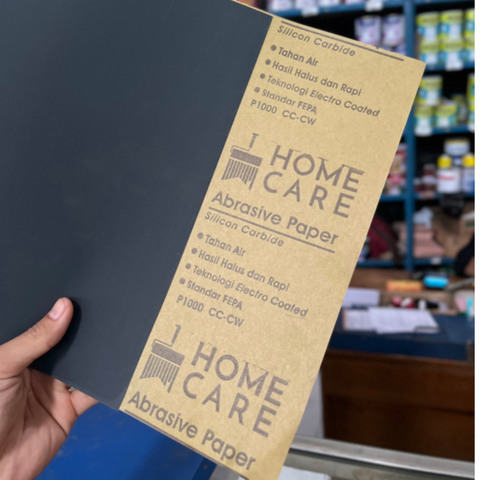 Amplas Lembar Homecare 150 240 500 1000 | Amplas Kayu Besi Cat Halus