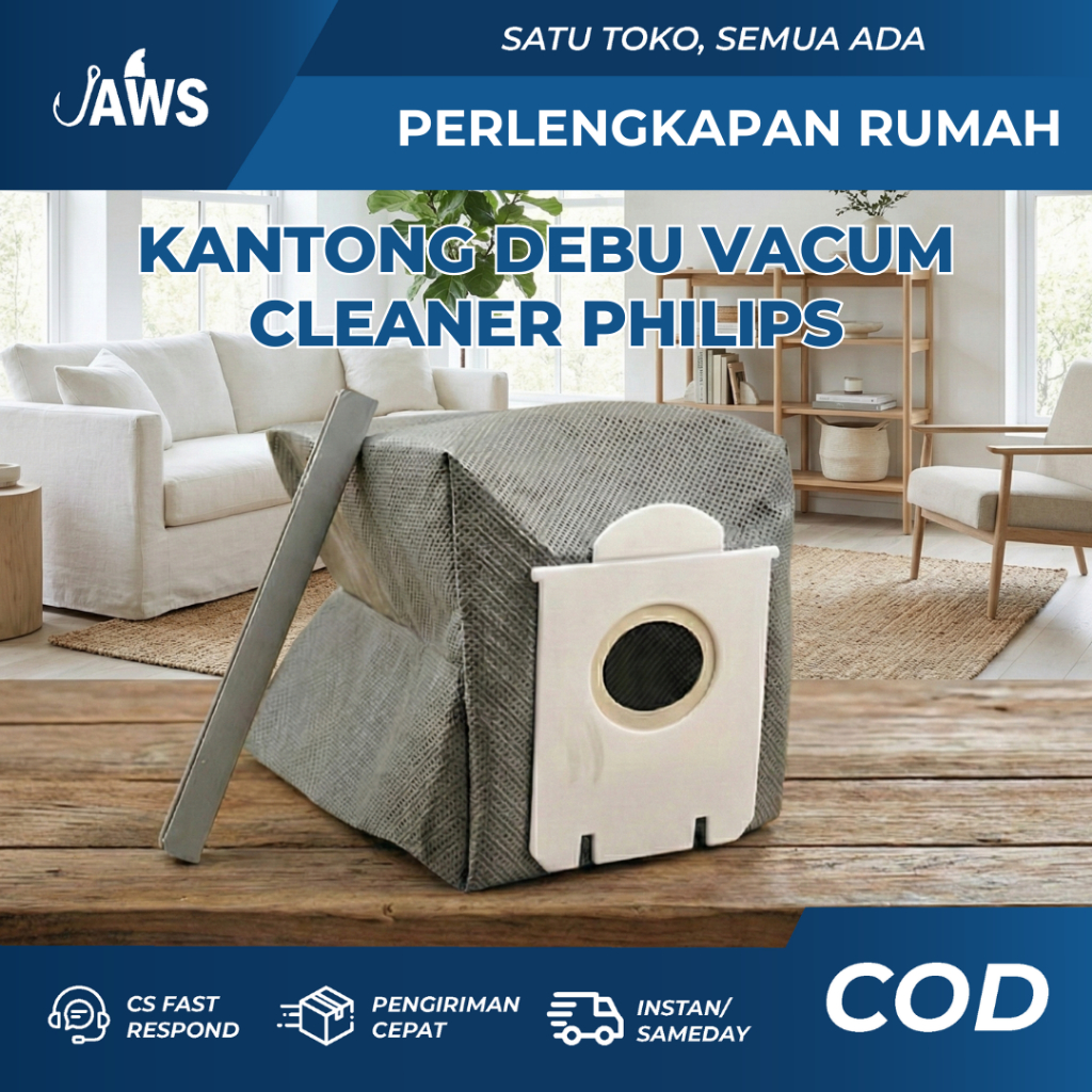 Kantong Debu Vacum Cliner Penyedot Debu Filter Bag  PHILIPS