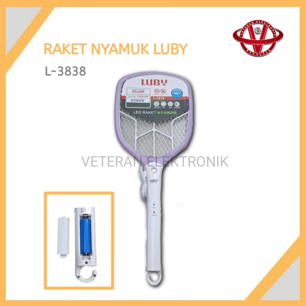 Raket Nyamuk LUBY L-3838