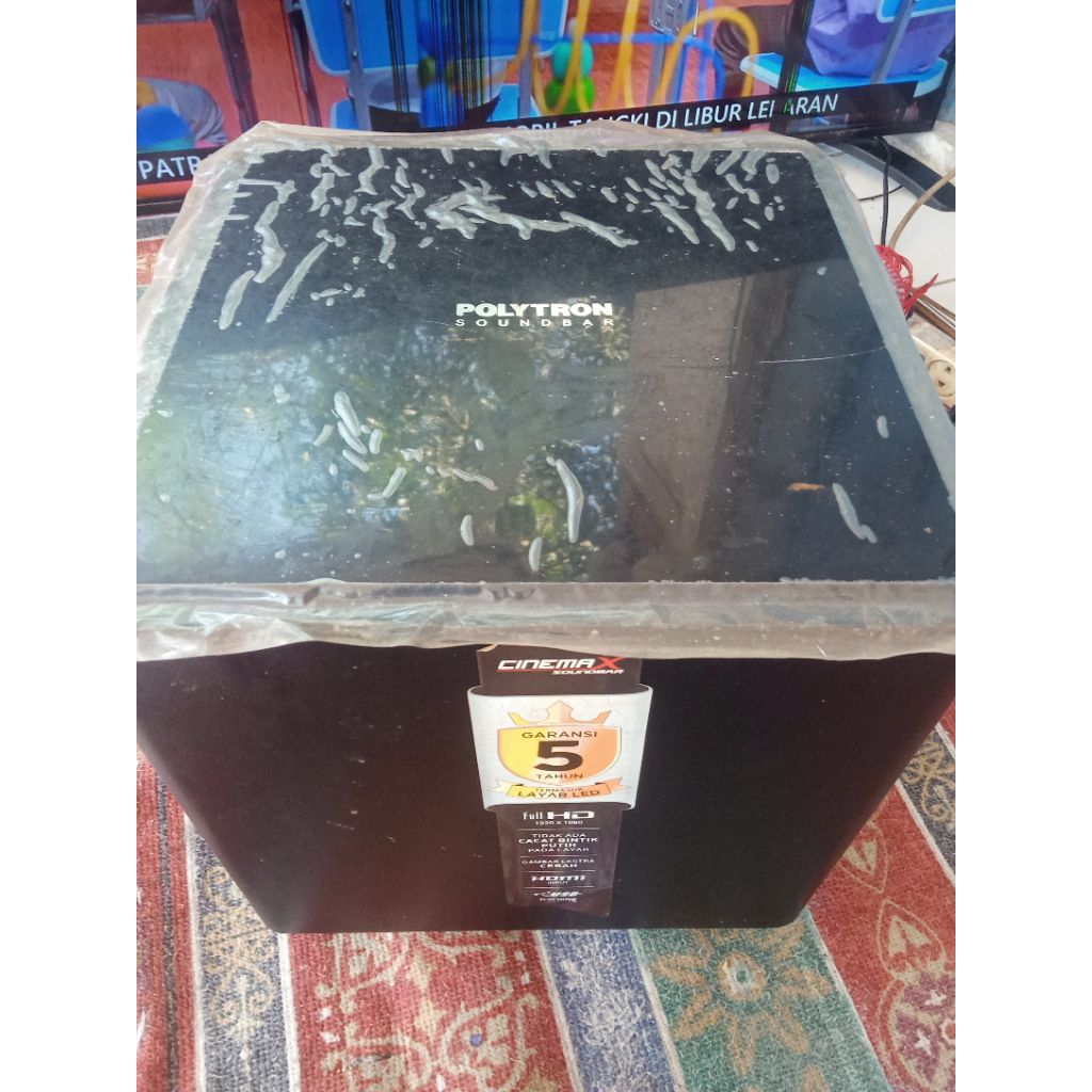 SOUNBAR SUBWOPER SEPEKER ORIGINAL SUPER BAS TV LED POLYTRON 32/43IN PASIP
