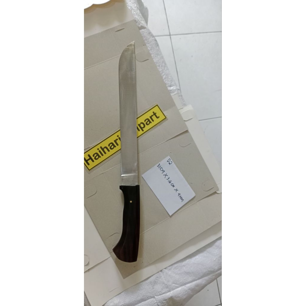pisau sembelih baja D2  pb31cm