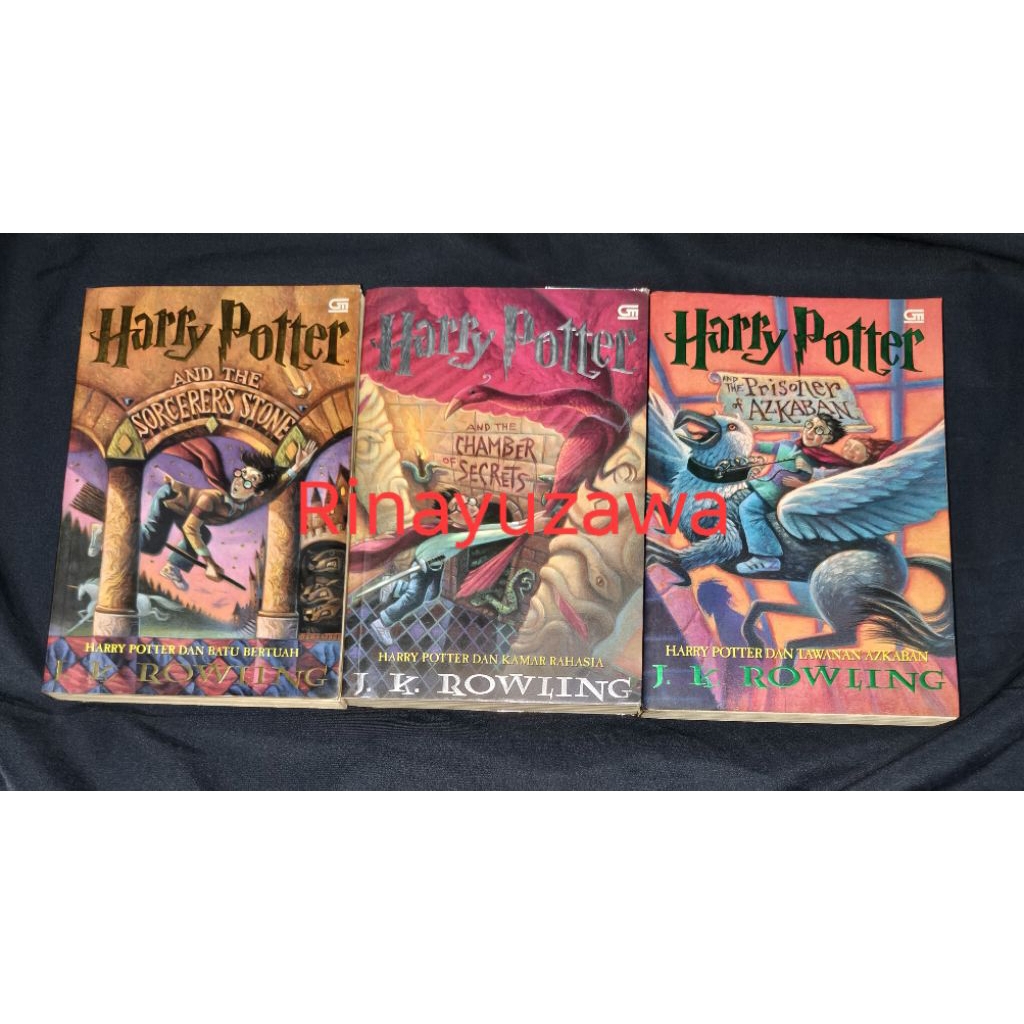 Novel Terjemahan Harry Potter Ilustrasi by Jim Kay