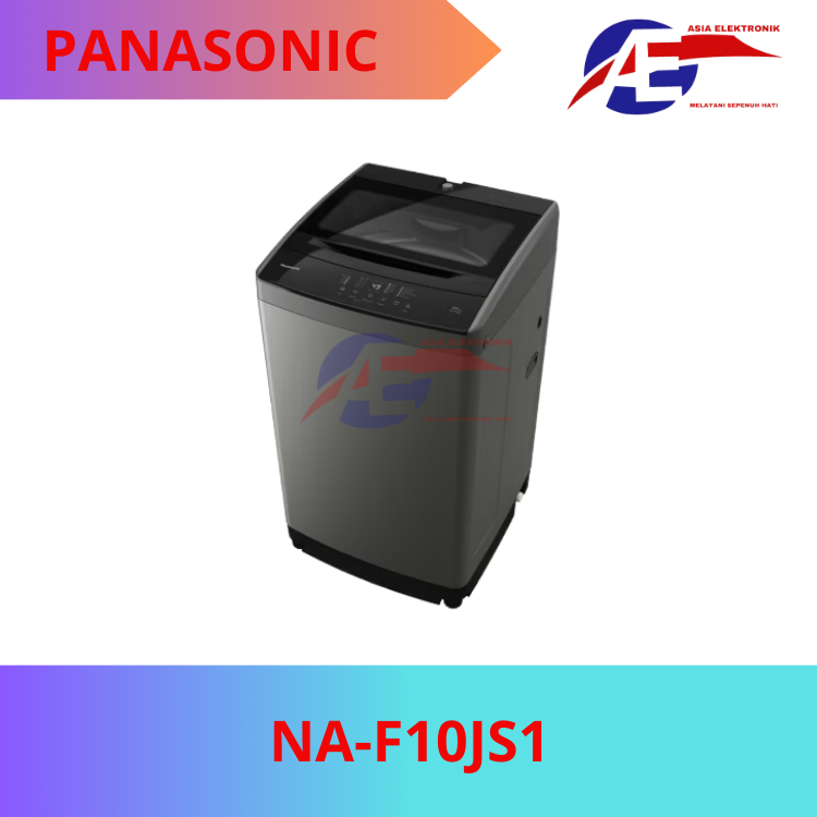 Mesin Cuci Panasonic NA-F10JS1 | Mesin Cuci Top Load | 10 Kg | 1 Tabung