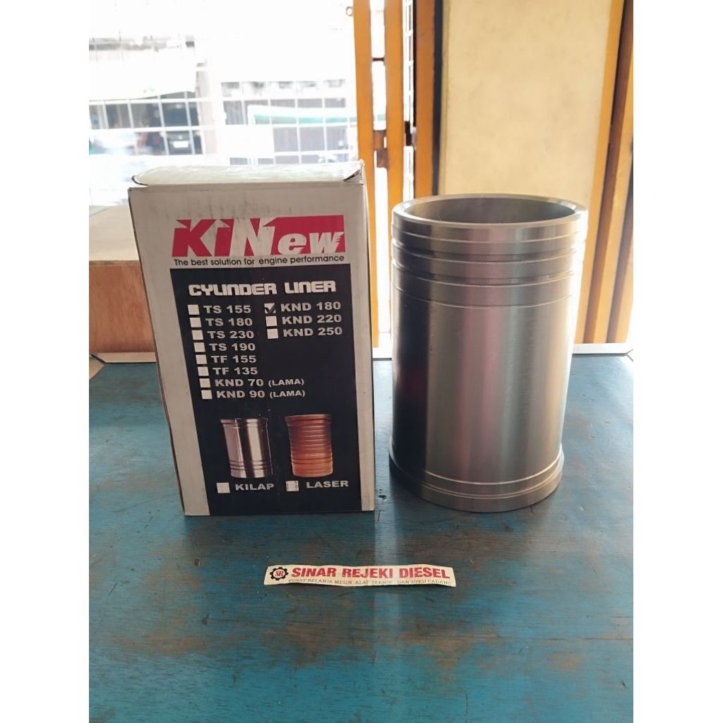 Cylinder Liner Boring Bureng Mesin Diesel Kubota KND105 KND110 KND 105 KND 110