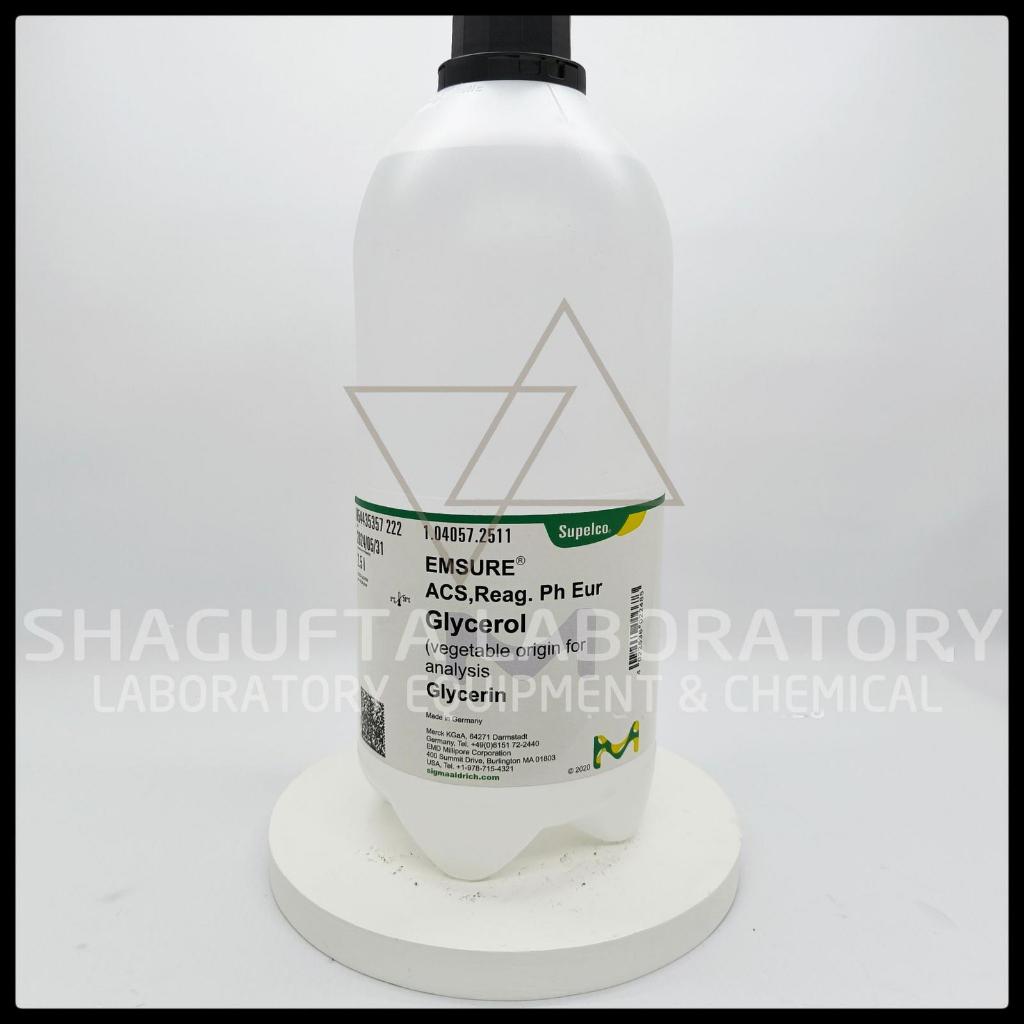 GLYCEROL (VEGETABLE ORIGIN) 2.5L 104057 / GLYCERIN 1.04057.2500
