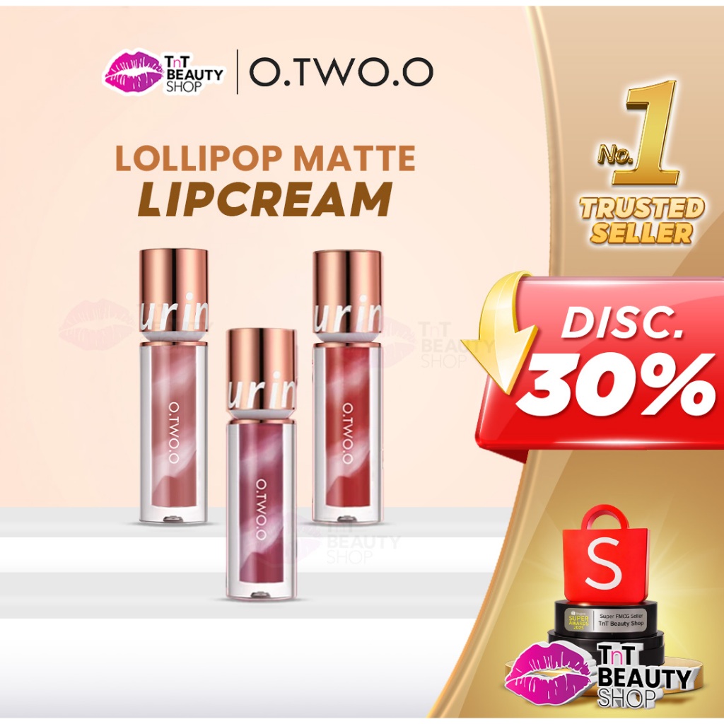 O.TWO.O Lollipop Superstay Matte Ink Liquid Long Lasting Waterproof Matte Lipstick Lipcream  | TnT B