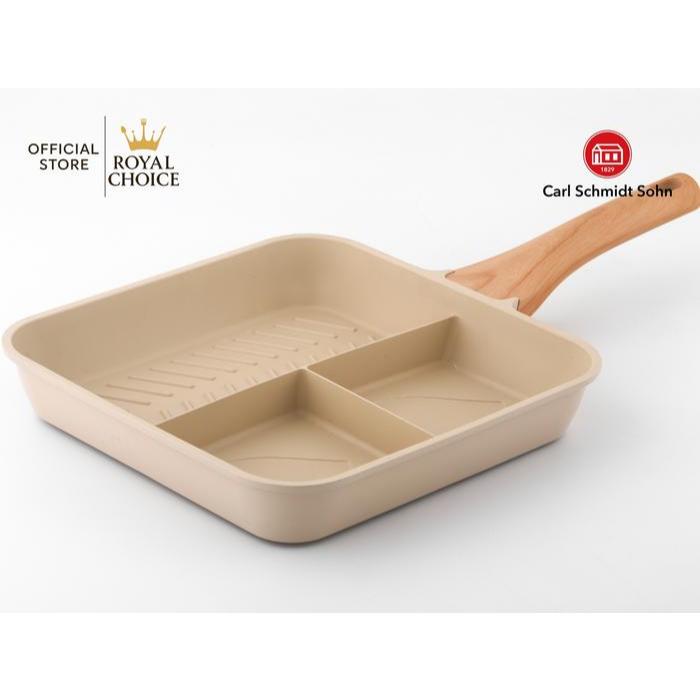 Carl Schmidt Sohn Die-Cast Cookware Alumunium Grill Pan Pastel 24 Cm 24Cm