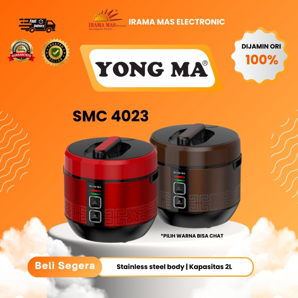 Magic Com YONG MA SMC-4023 Kapasitas 2 Liter