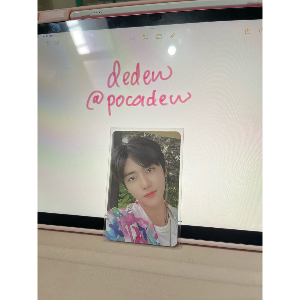 jaemin hello future merch photocard