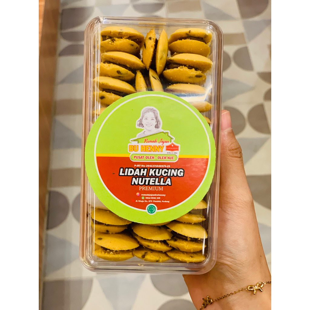 LIDAH KUCING NUTELLA