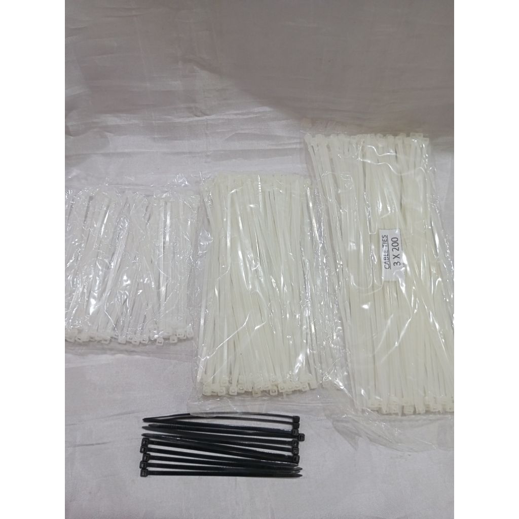 [100 Pcs] Kabel Ties/Kabel Ties 10Cm, 15Cm, 20Cm/Kabel Ties Praktis