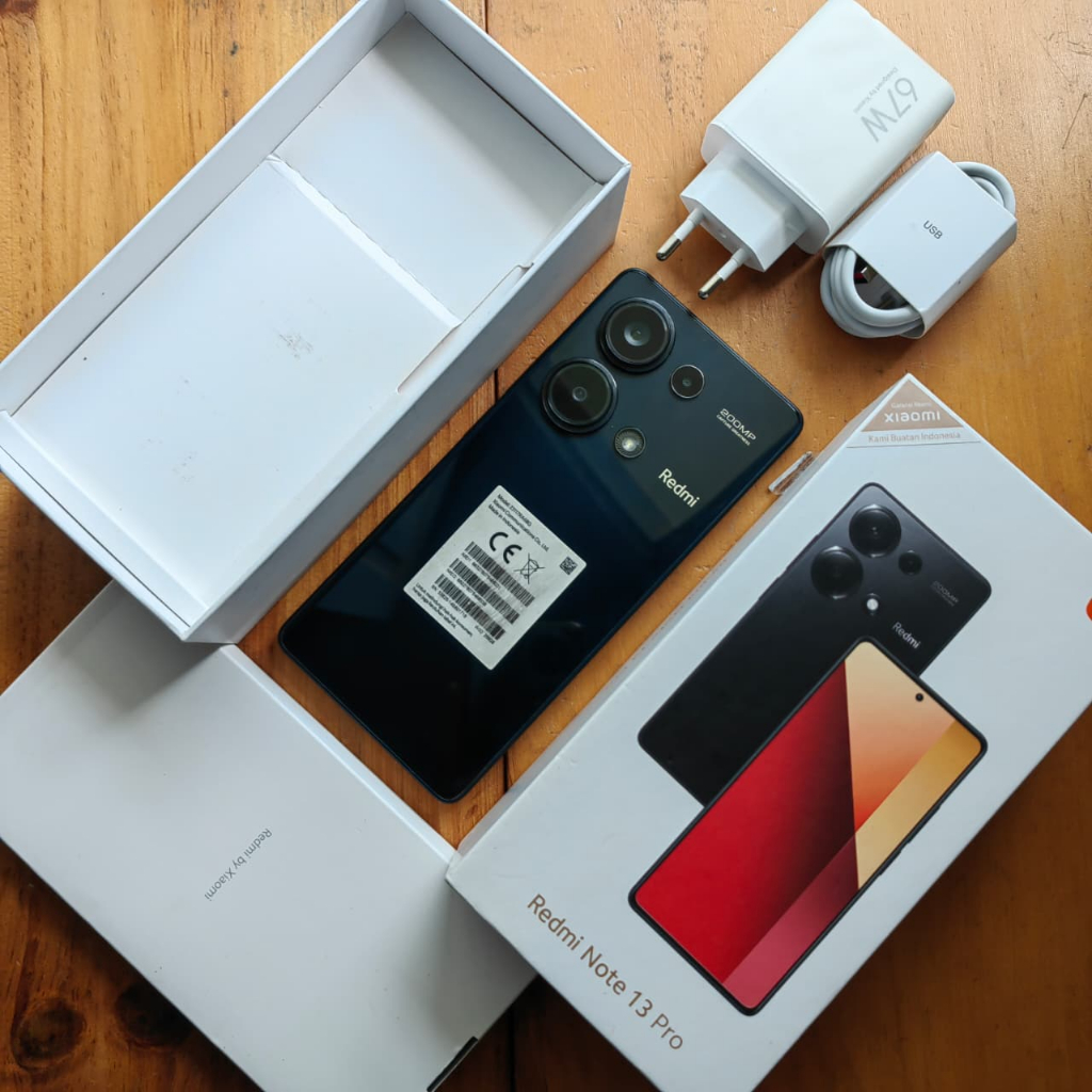 REDMI NOTE 13 PRO 4G SECOND 8/256GB HANDPHONE SECOND HP SEKEN HP BEKAS HP MURAH