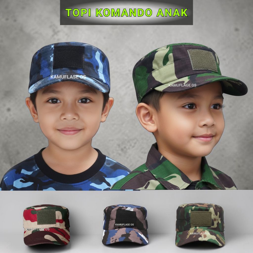 Topi anak topi komando tni anak topi profesi tni cilik