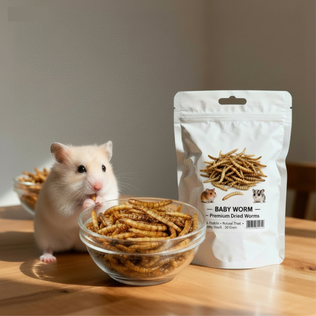 Ulat Jerman Kering 20Gram