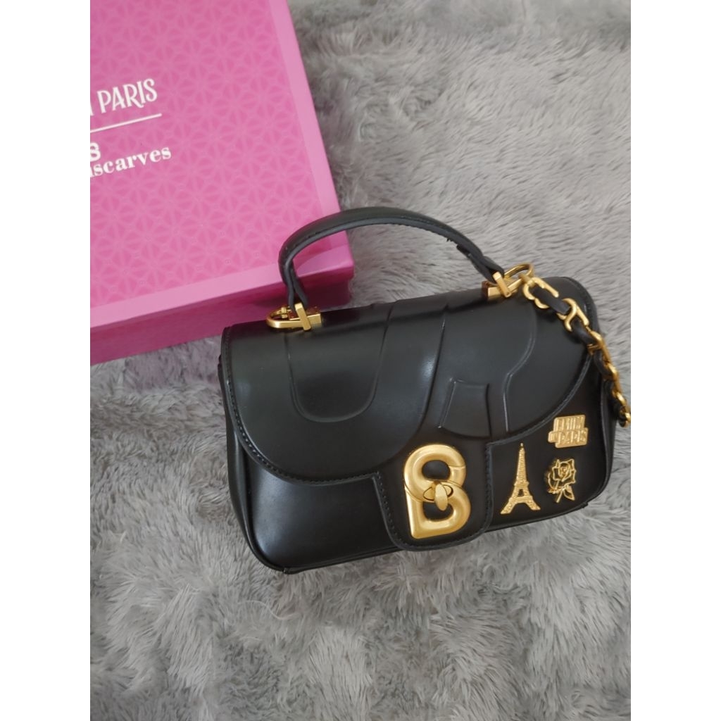 Preloved Emily Alma Flap Buttonscarves Bag