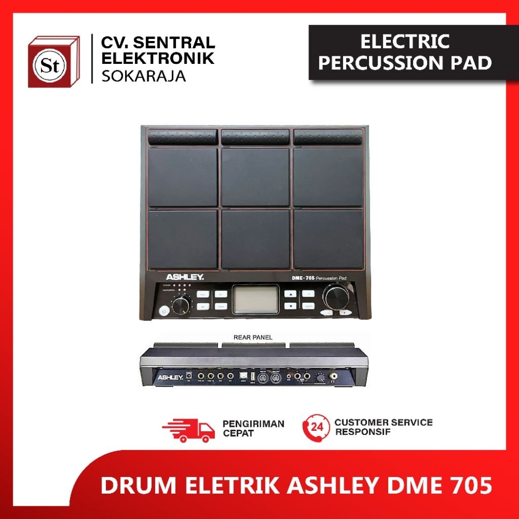 DRUM ElEKTRIK ASHLEY DMC 705