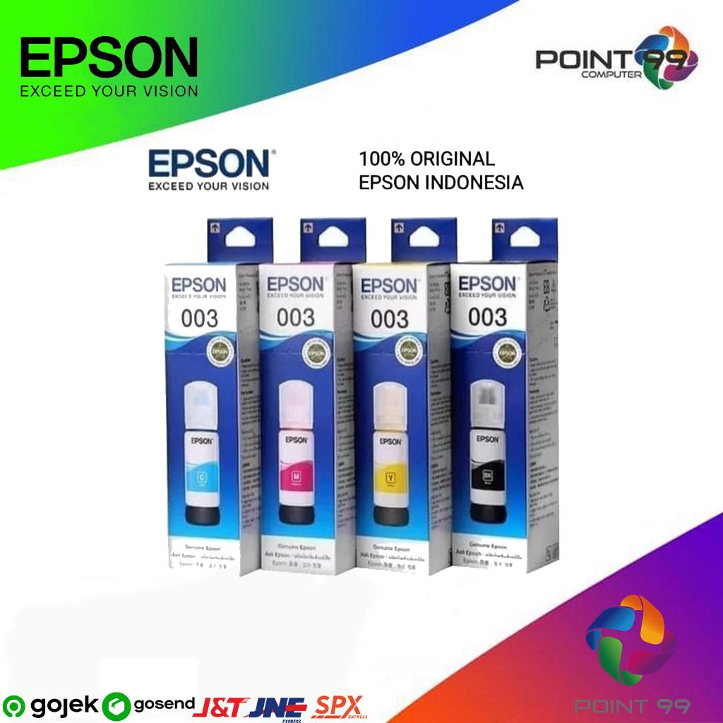 Tinta EPSON 003 Original Epson L3110, L3101 - TINTA PRINTER - HITAM