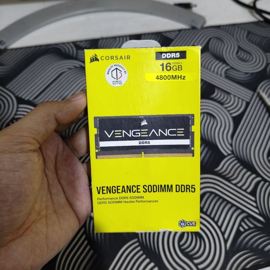 Ram Corsair Vengeance Sodimm DDR5 16GB 4800mhz Ram Laptop DDR5 4800