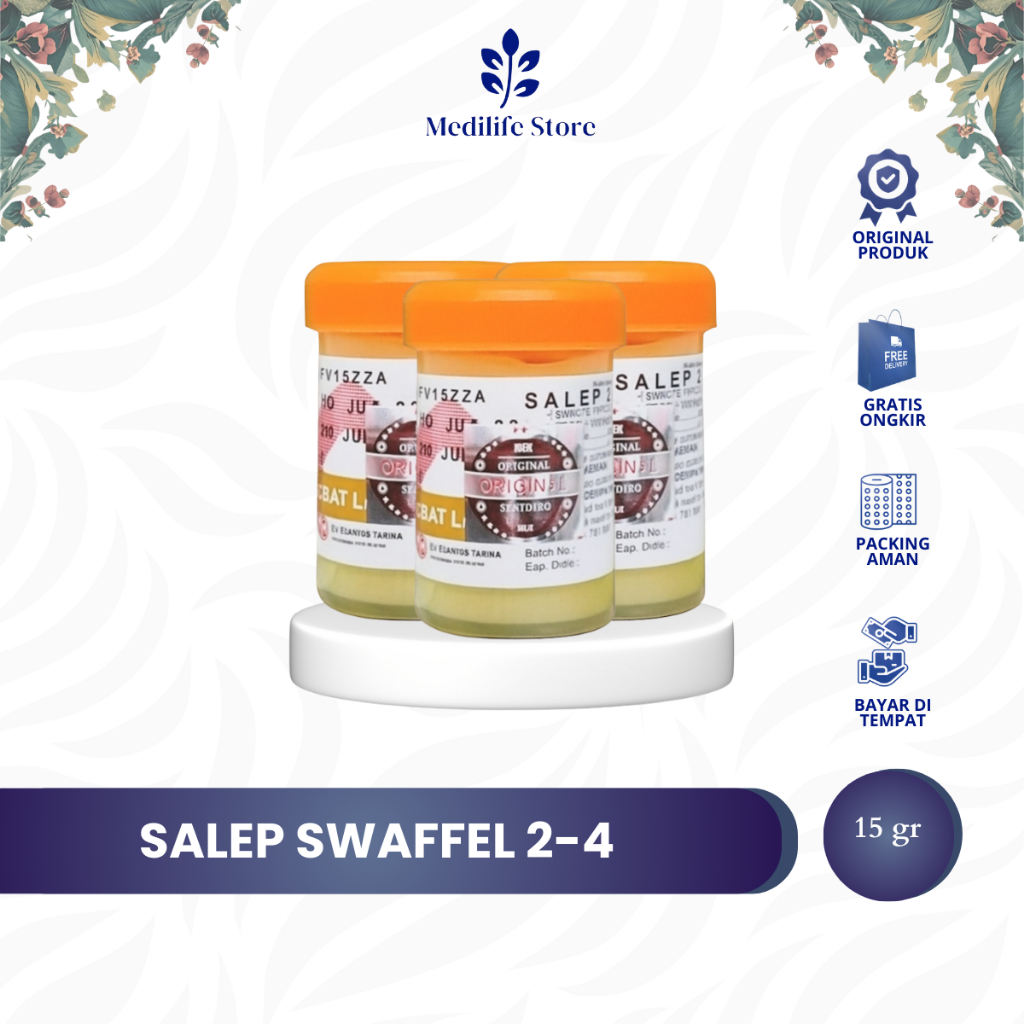 SALEP ZWAFFEL 24 Original - Salep Gatal Belerang Sulfur Obat Jamur Kulit Terbaik