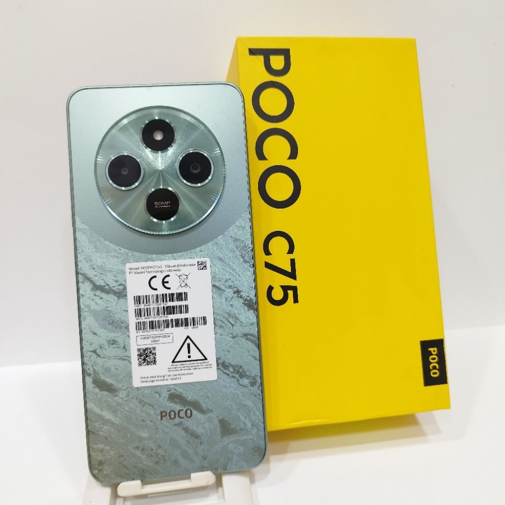 Poco C75 Ram 8/256GB 6/128GB Handphone second fullset original bergaransi